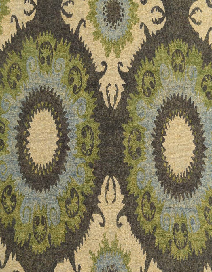 Detail image of  5' x 8' Luna Wool Rug