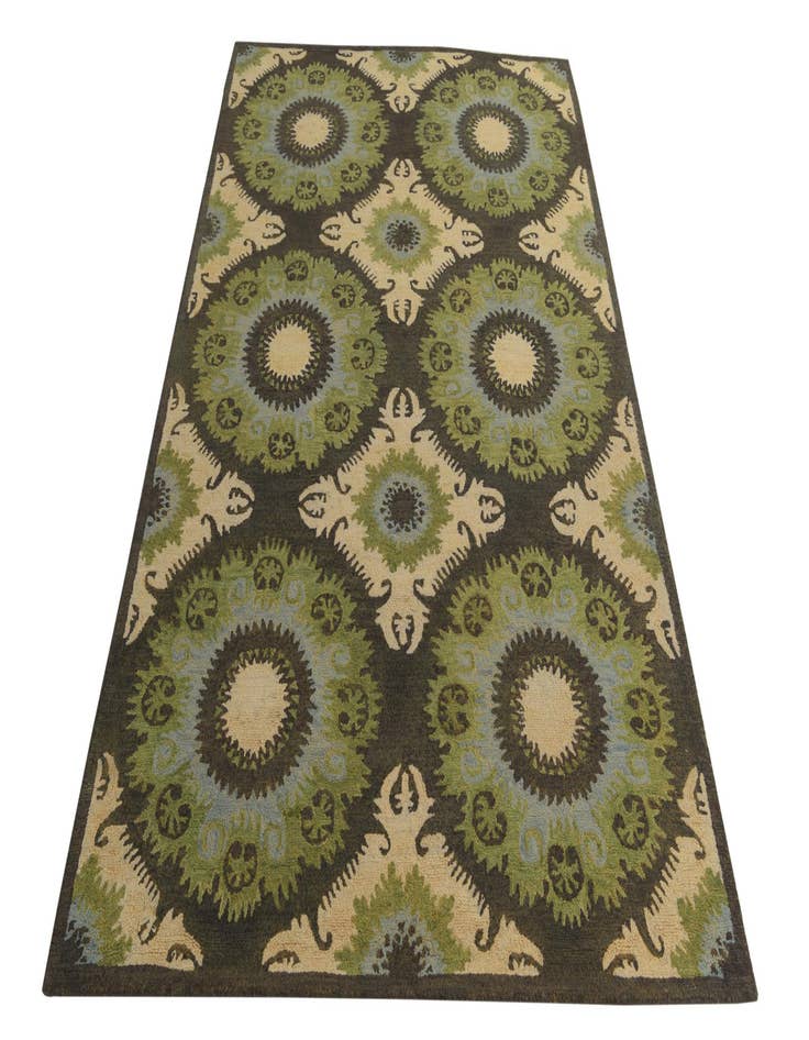 Detail image of  5' x 8' Luna Wool Rug