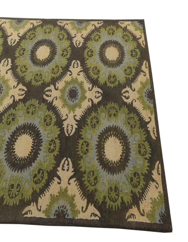 Detail image of  5' x 8' Luna Wool Rug