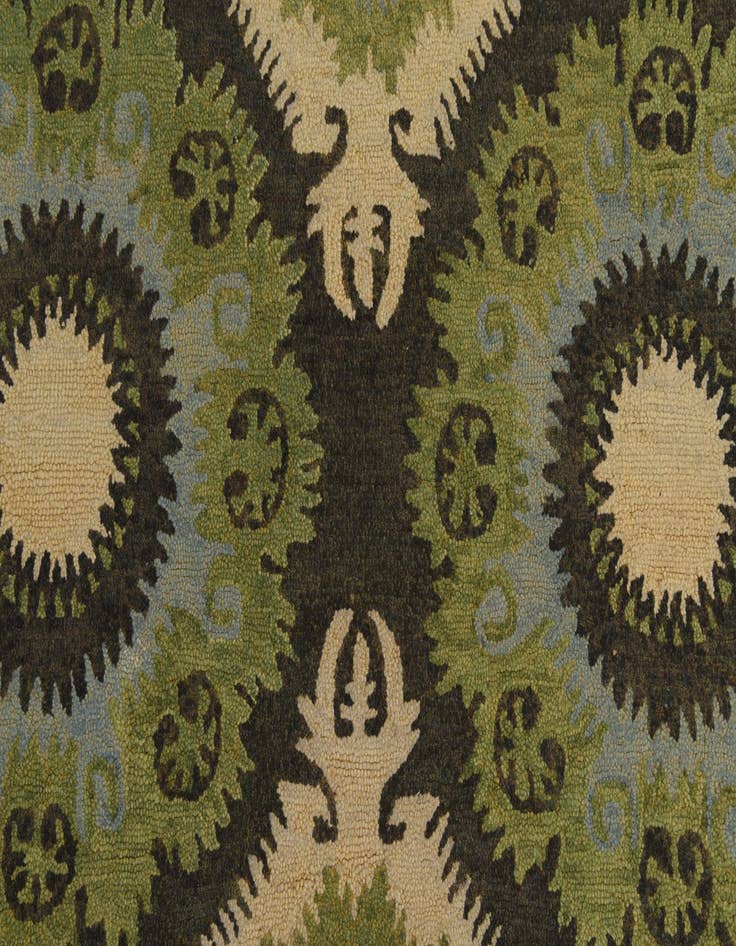 Detail image of  5' x 8' Luna Wool Rug