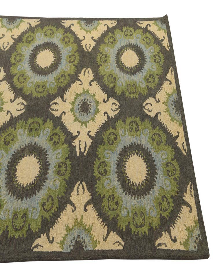 Detail image of  5' 1 x 8' Luna Wool Rug