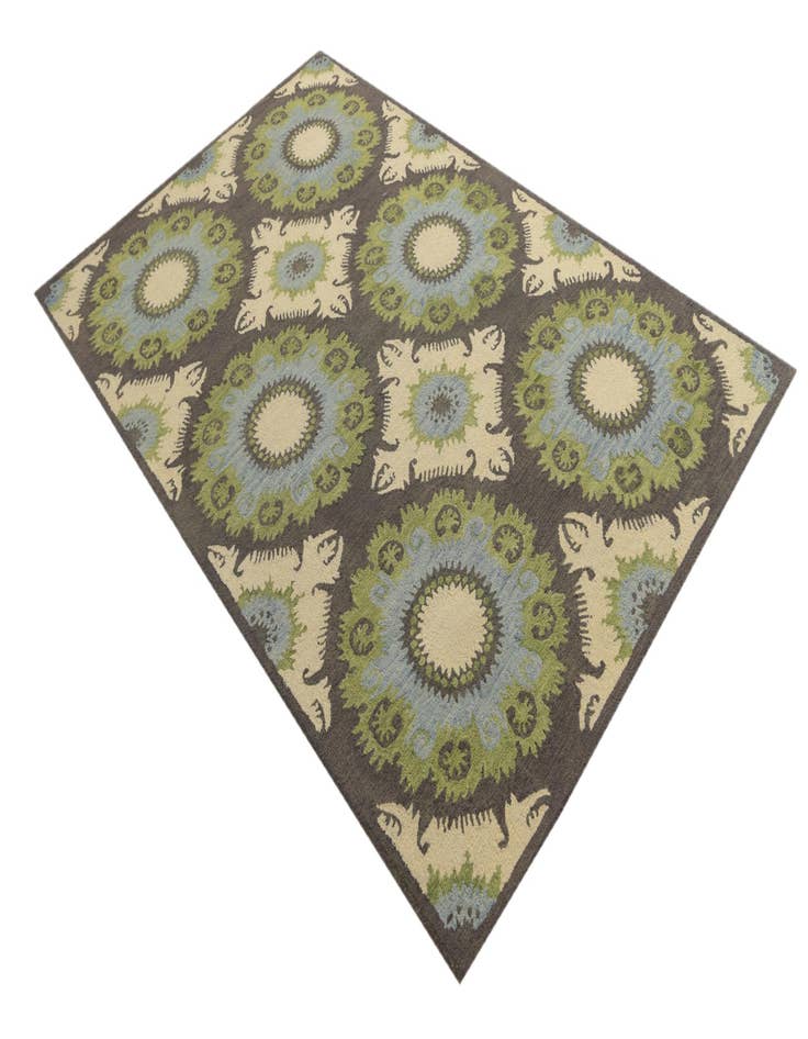 Detail image of  5' 1 x 8' Luna Wool Rug