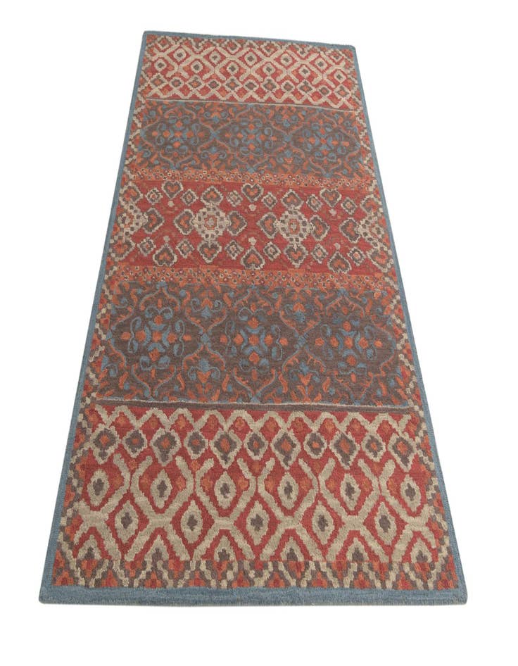 Detail image of  5' x 8' Luna Wool Rug