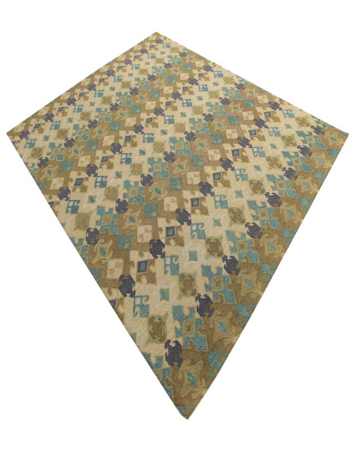 Detail image of  8' x 10' Luna Wool Rug