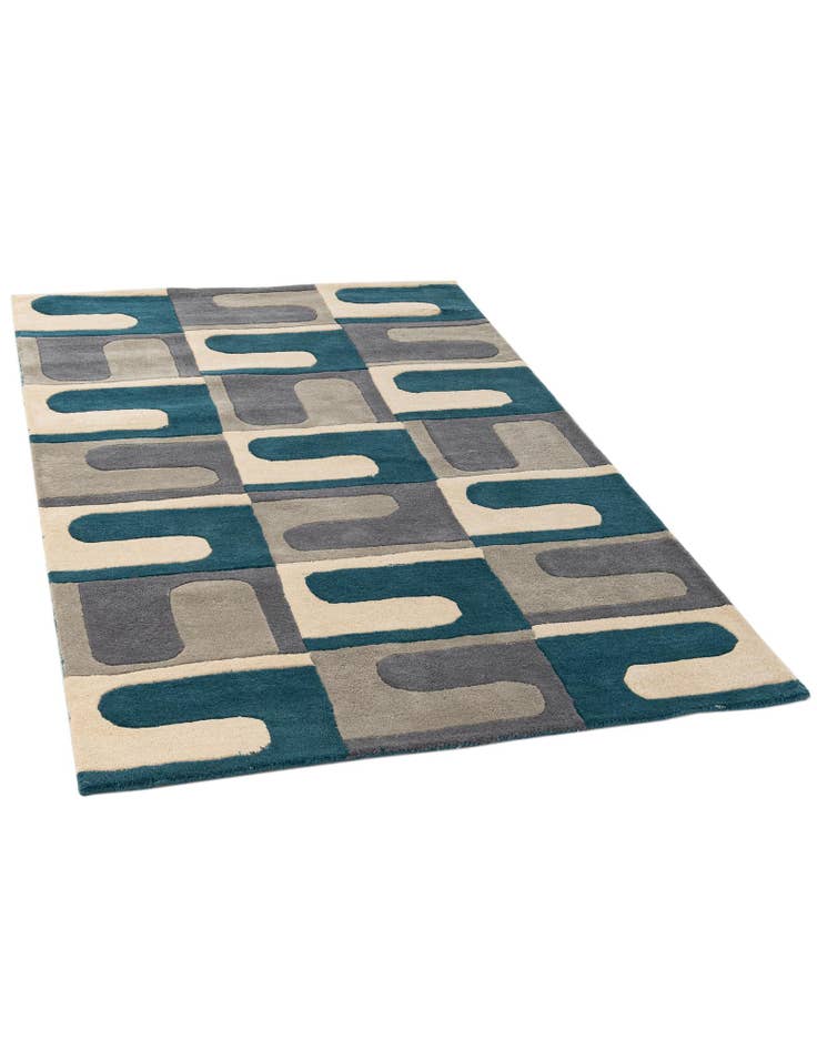 Detail image of  5' 1 x 8' Luna Wool Rug