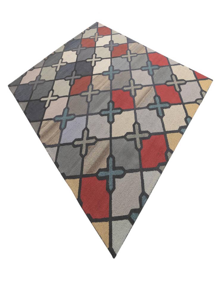 Detail image of  8' 1 x 10' 1 Luna Wool Rug