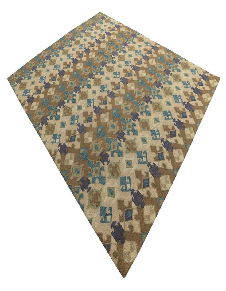 Detail image of  8' 1 x 10' Luna Wool Rug