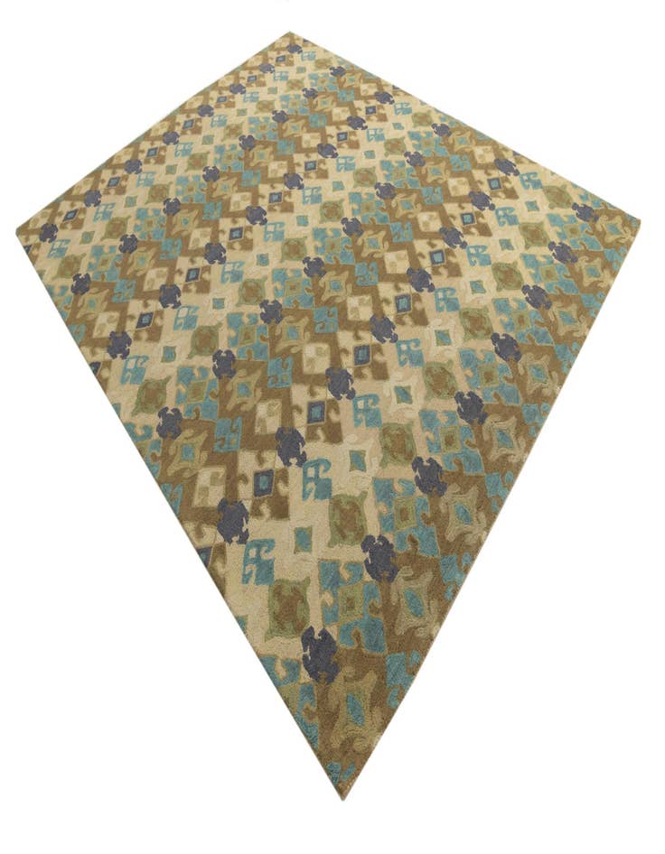 Detail image of  8' x 10' Luna Wool Rug