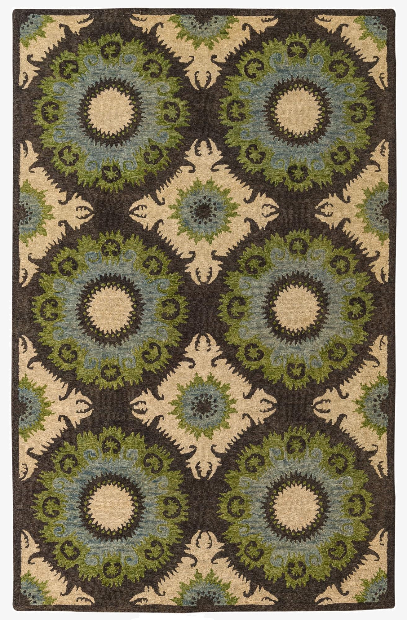  5' 1 x 8' Luna Wool Rug