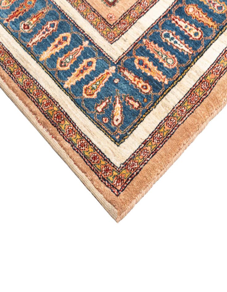 Detail image of  8' 9 x 11' 5  Hand Knotted Luribaft Rug