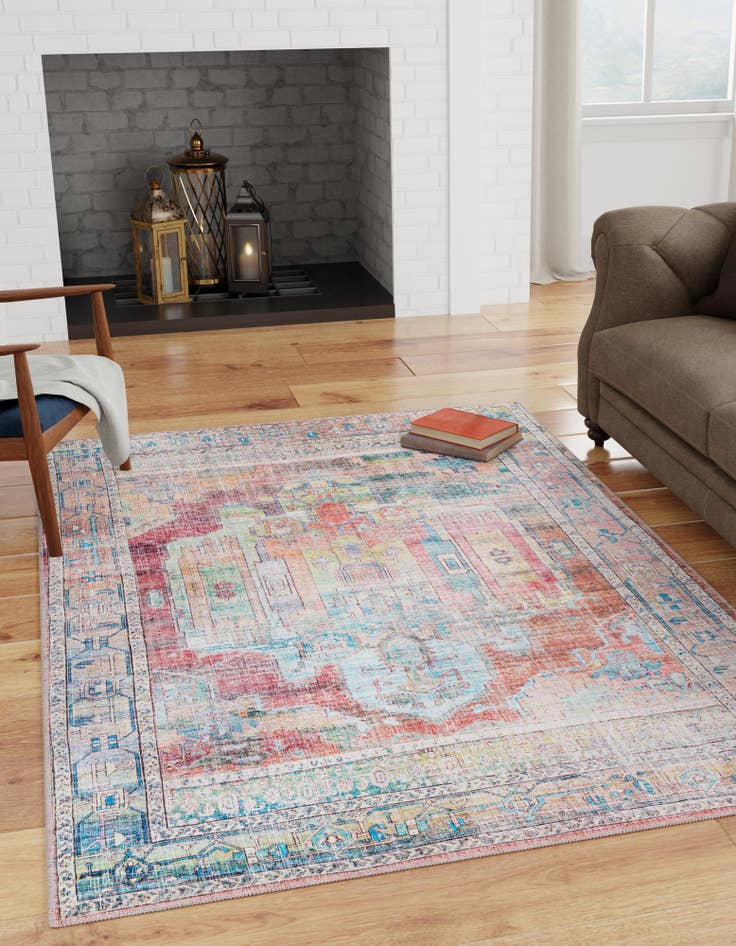 Detail image of  2' x 3'  Washable Maahru Rug