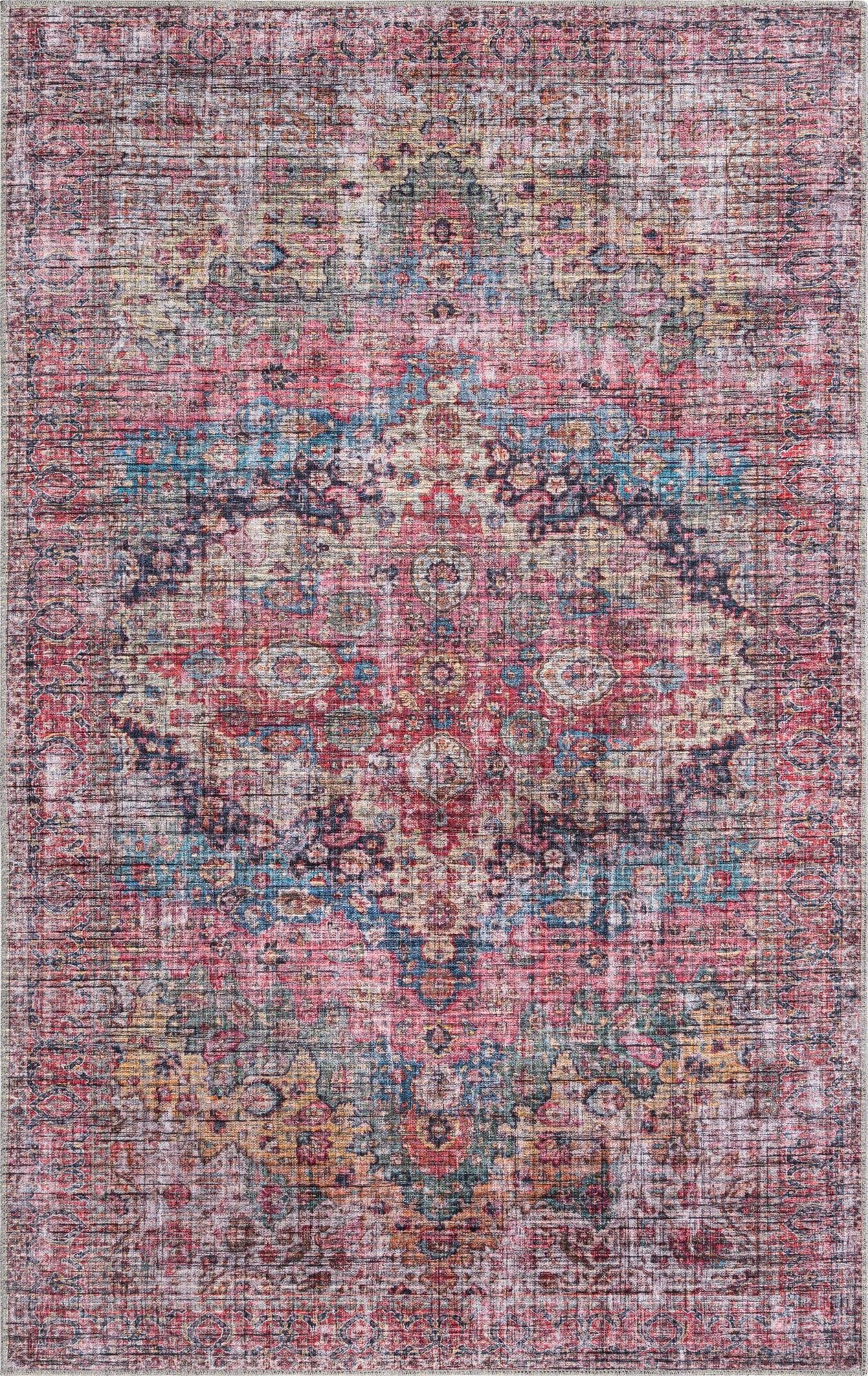 5' 3 x 8'  Washable Mangata Rug