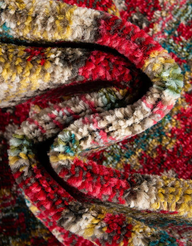 Detail image of  3' 3 x 5' 3  Washable Mesa Rug