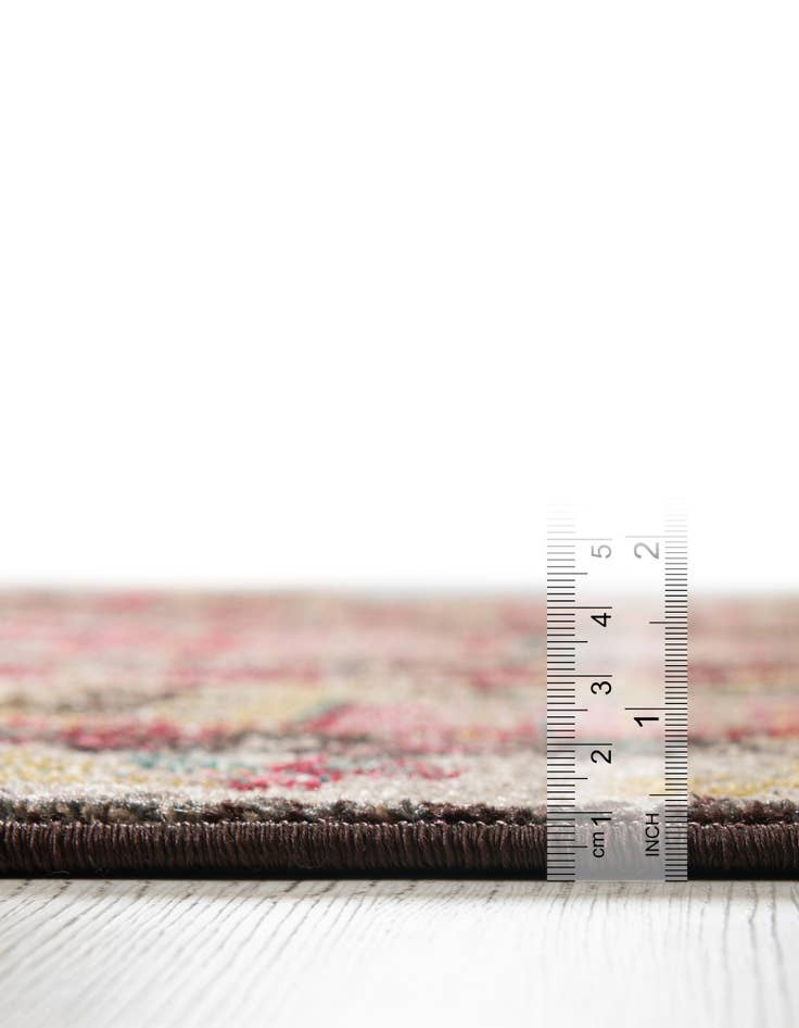 Detail image of  3' 3 x 5' 3  Washable Mesa Rug