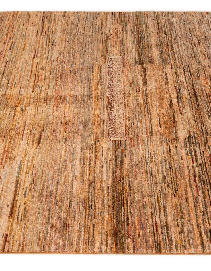 Detail image of  4' 10 x 6' 5  Hand Knotted Modern Ziegler Rug