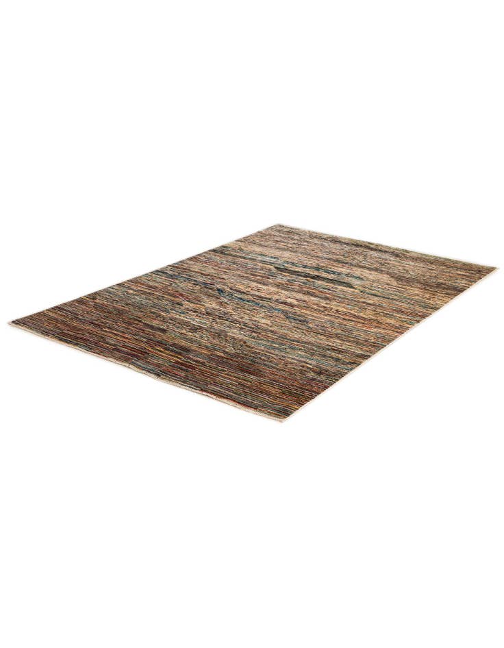 Detail image of  5' 5 x 7' 9  Hand Knotted Modern Ziegler Wool Rug