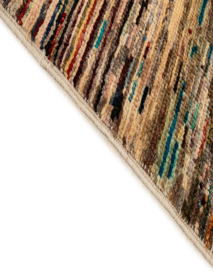 Detail image of  5' 5 x 7' 9  Hand Knotted Modern Ziegler Wool Rug