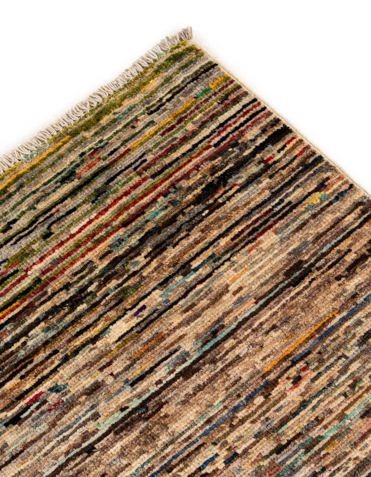 Detail image of  5' 5 x 7' 9  Hand Knotted Modern Ziegler Wool Rug
