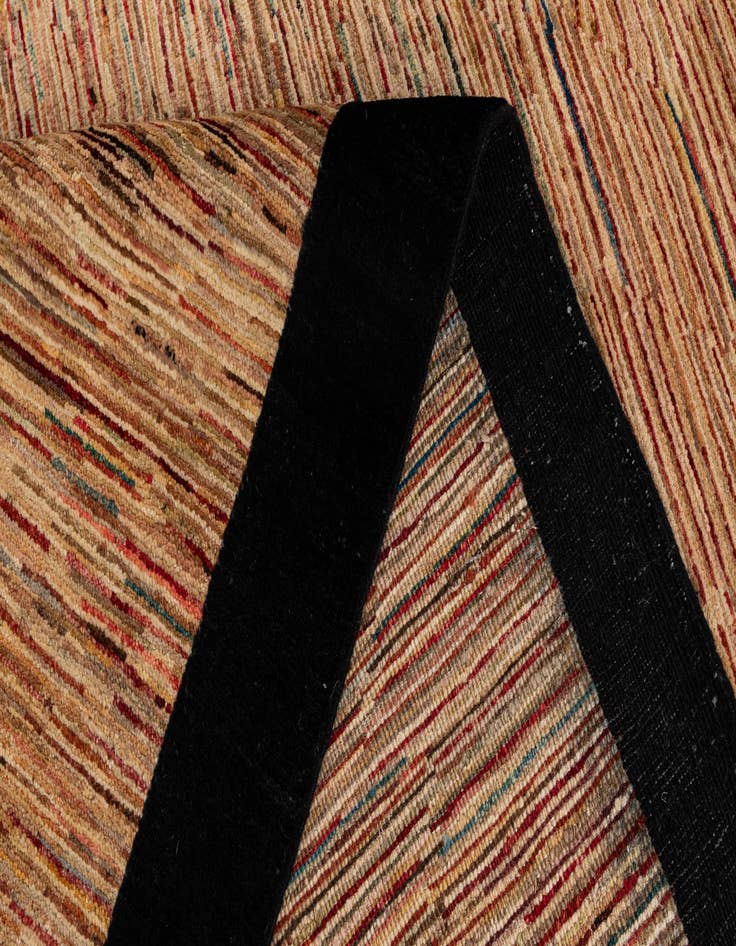 Detail image of  5' 11 x 9' 7  Hand Knotted Modern Ziegler Rug