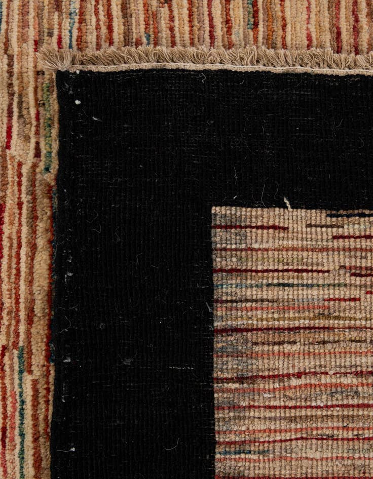 Detail image of  5' 11 x 9' 7  Hand Knotted Modern Ziegler Rug