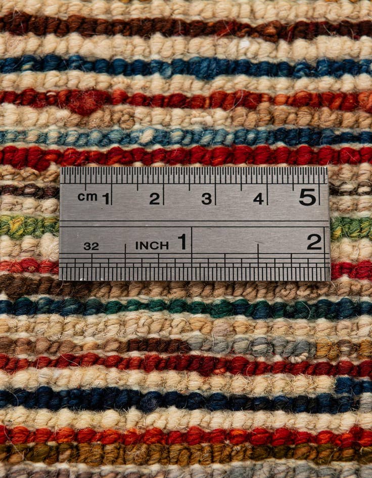 Detail image of  6' 6 x 9' 7  Hand Knotted Modern Ziegler Rug