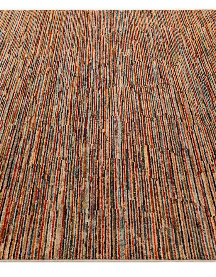 Detail image of  6' 6 x 9' 7  Hand Knotted Modern Ziegler Rug