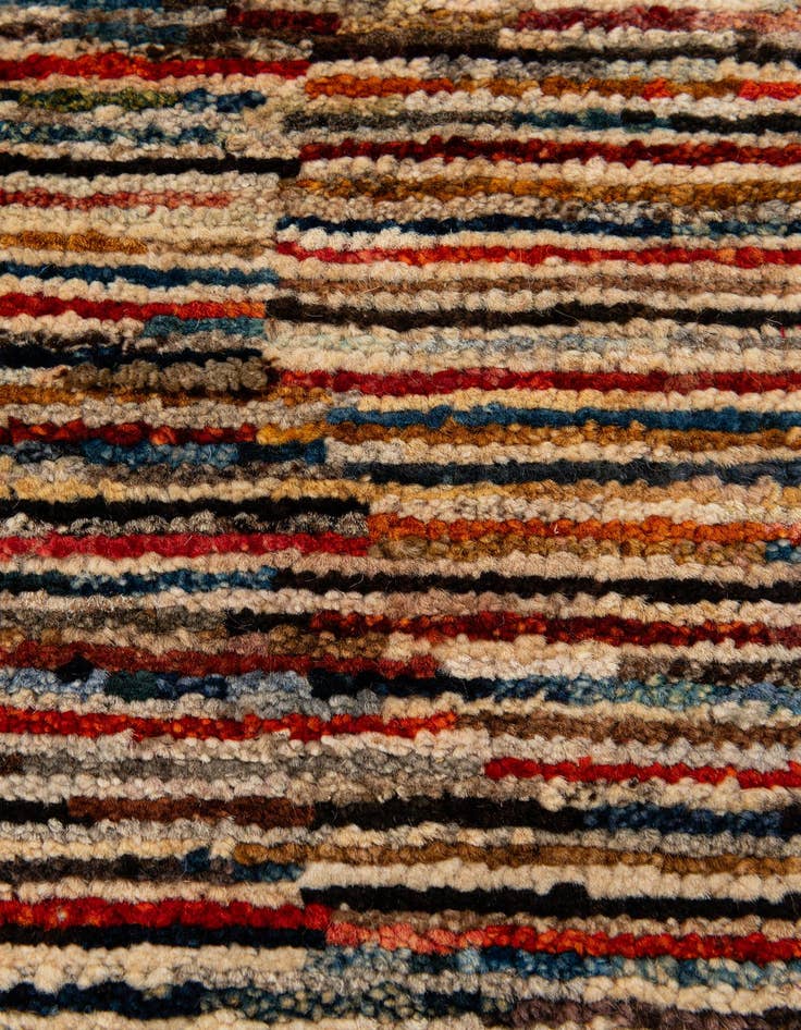 Detail image of  6' 6 x 9' 7  Hand Knotted Modern Ziegler Rug
