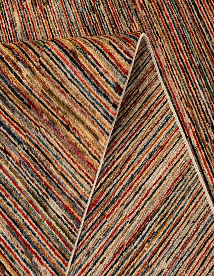 Detail image of  6' 6 x 9' 7  Hand Knotted Modern Ziegler Rug