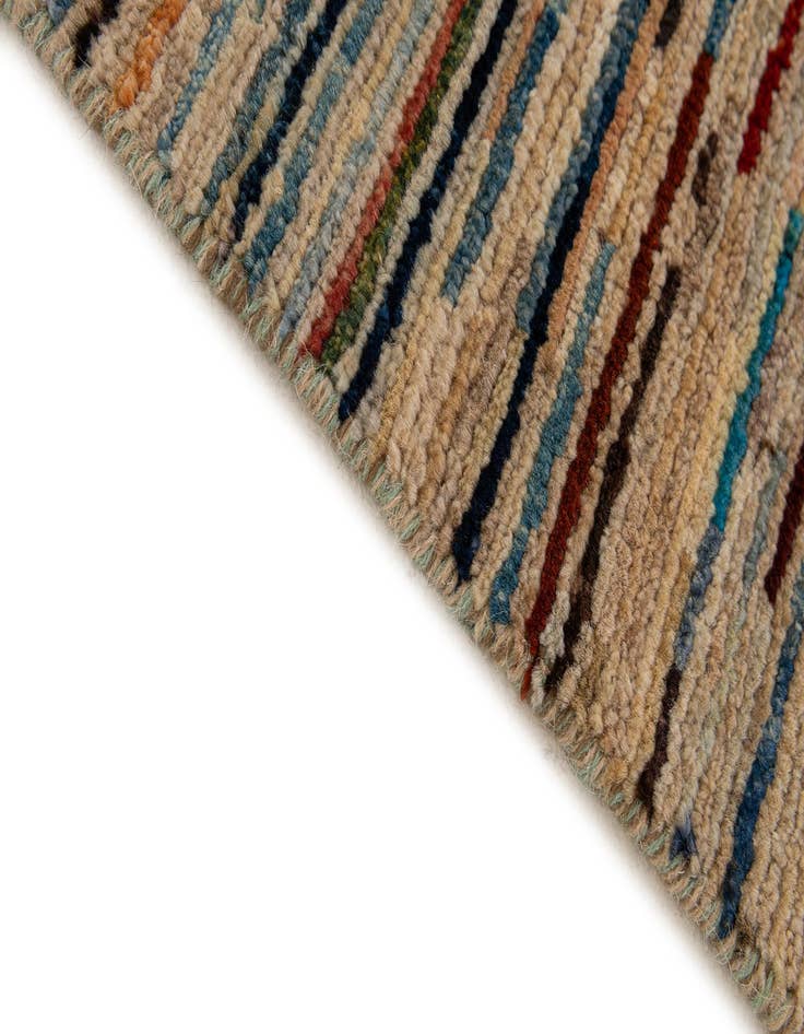 Detail image of  6' 3 x 9' 5  Hand Knotted Modern Ziegler Rug