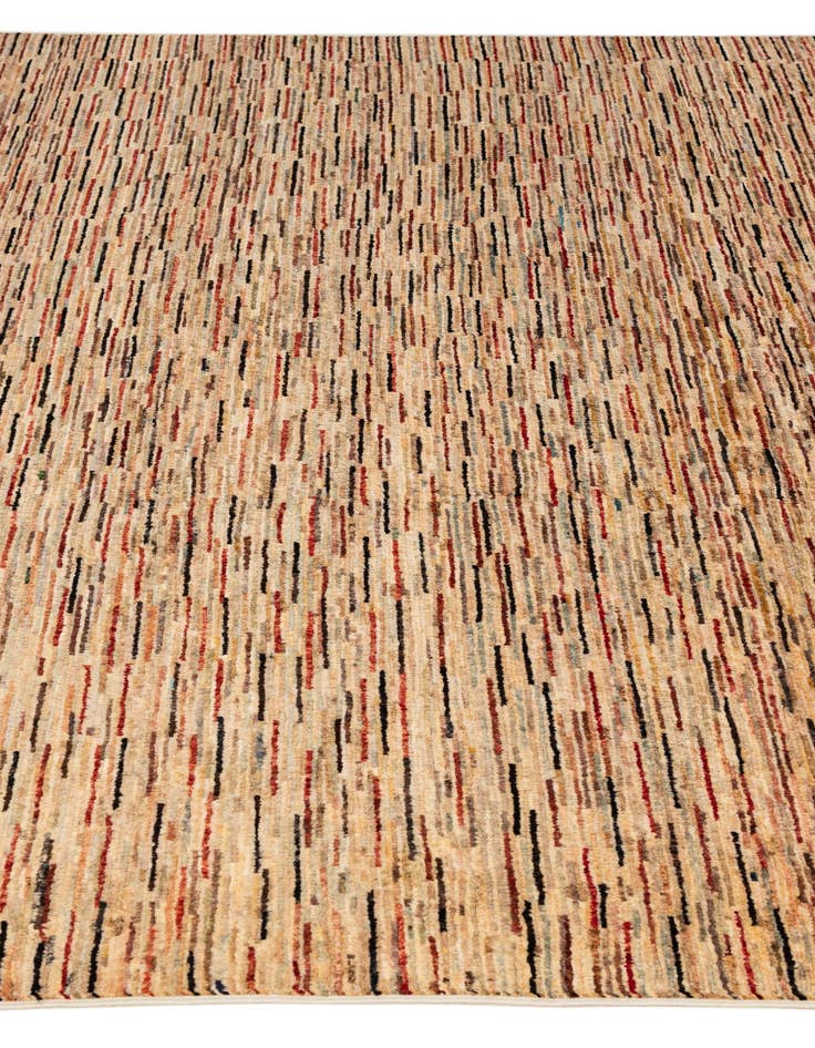 Detail image of  6' 5 x 9' 8  Hand Knotted Modern Ziegler Rug