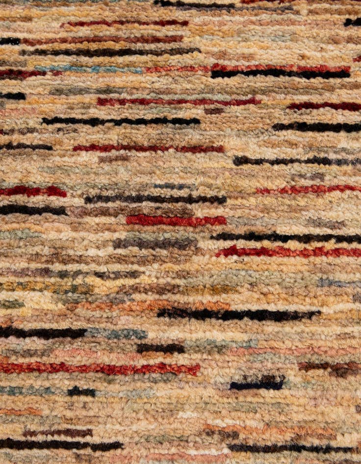 Detail image of  6' 5 x 9' 8  Hand Knotted Modern Ziegler Rug