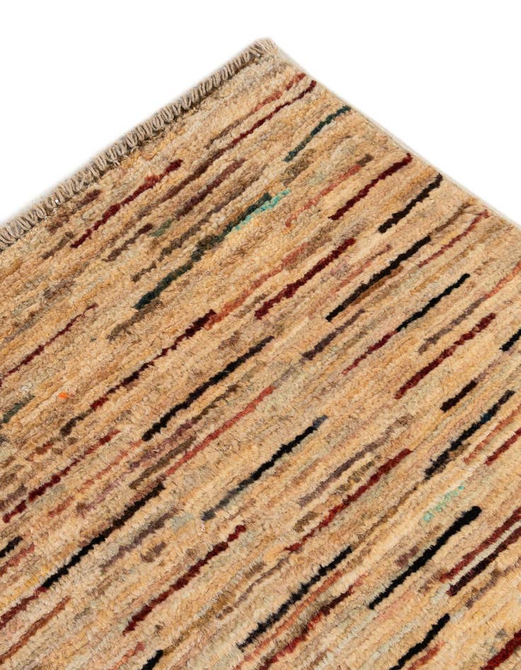 Detail image of  6' 5 x 9' 8  Hand Knotted Modern Ziegler Rug