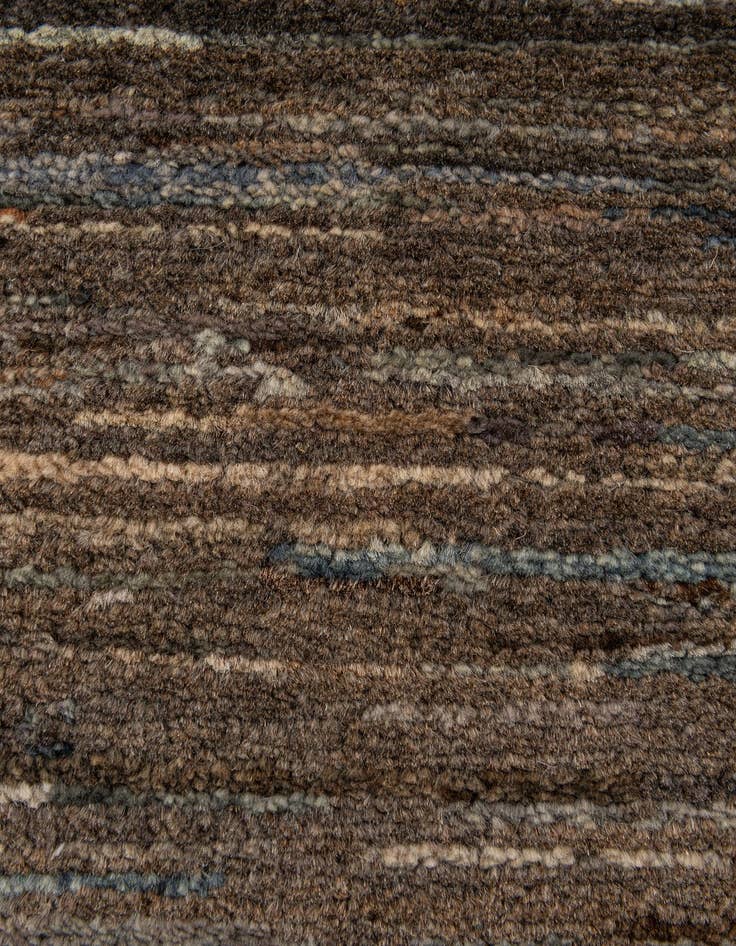 Detail image of  6' 8 x 9' 3  Hand Knotted Modern Ziegler Wool Rug