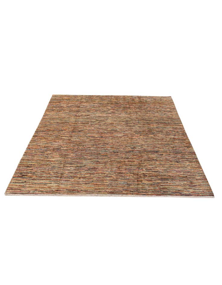 Detail image of  6' 6 x 9' 4  Hand Knotted Modern Ziegler Rug