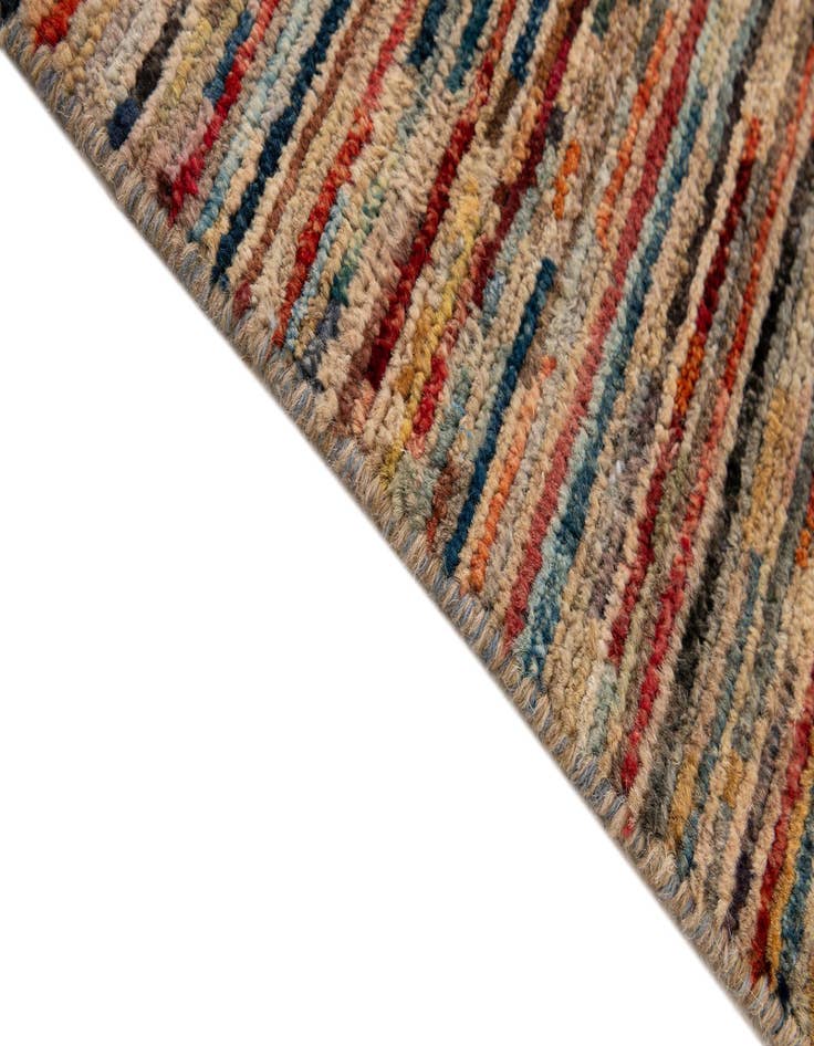 Detail image of  6' 6 x 9' 4  Hand Knotted Modern Ziegler Rug