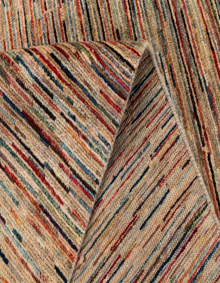 Detail image of  6' 6 x 9' 4  Hand Knotted Modern Ziegler Rug