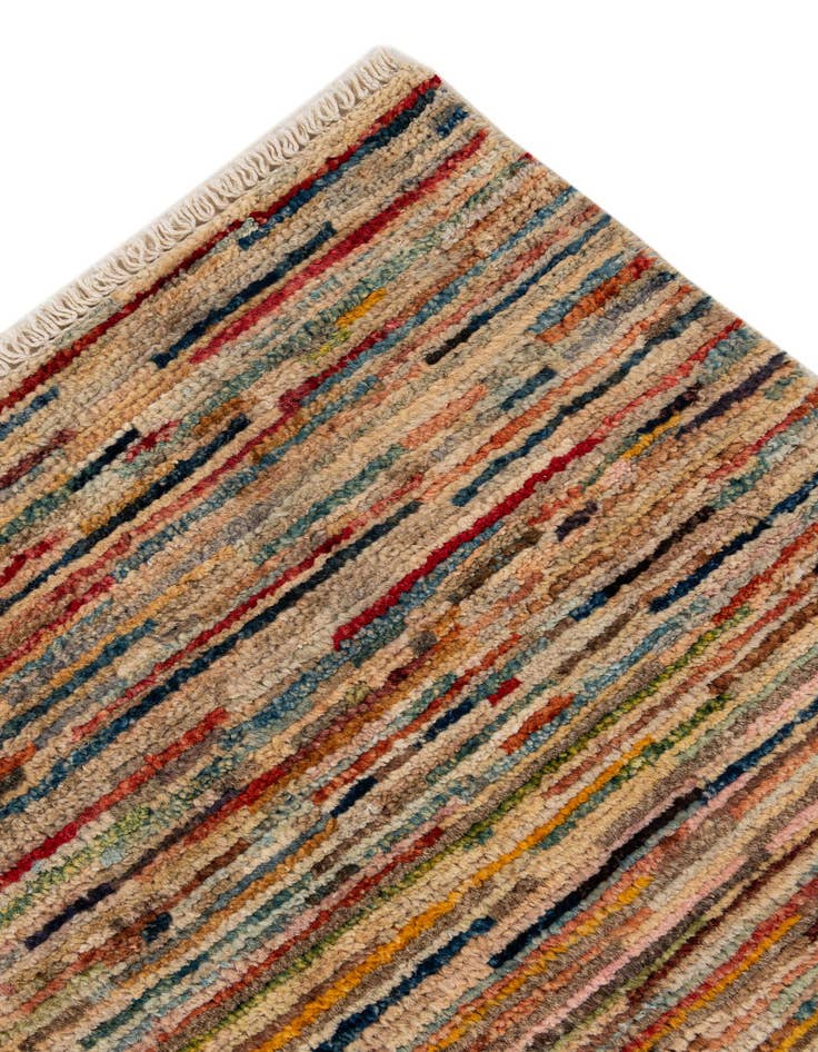 Detail image of  6' 6 x 9' 4  Hand Knotted Modern Ziegler Rug