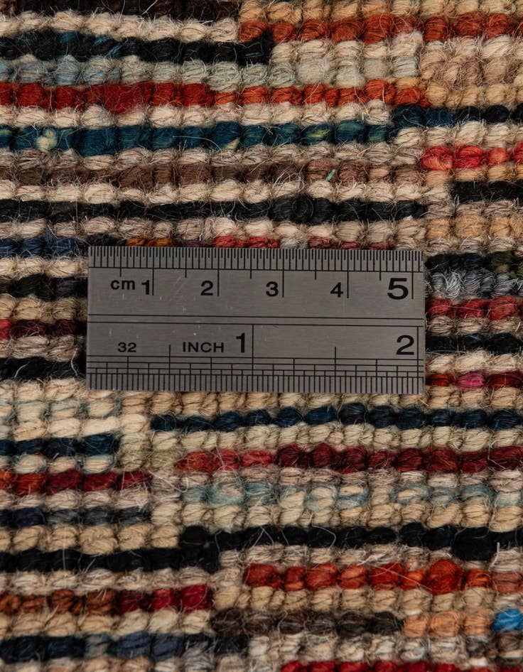 Detail image of  6' 7 x 9' 4  Hand Knotted Modern Ziegler Wool Rug