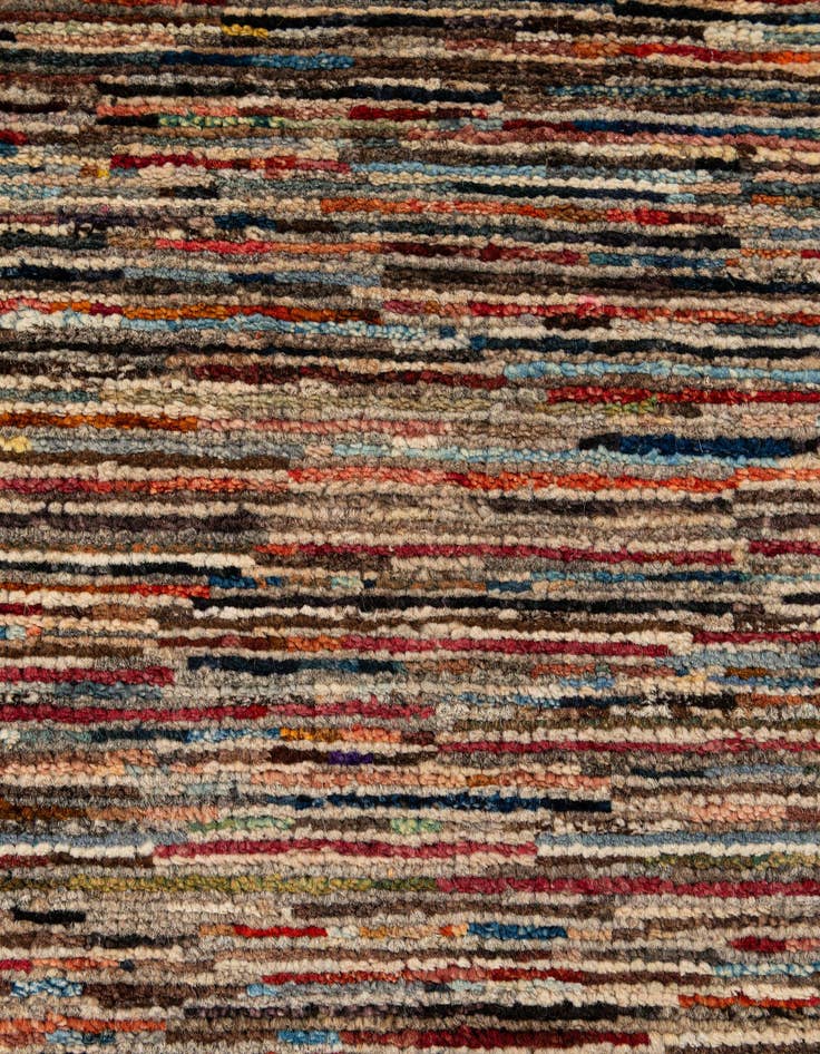Detail image of  6' 7 x 9' 4  Hand Knotted Modern Ziegler Wool Rug