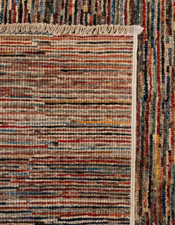 Detail image of  6' 7 x 9' 4  Hand Knotted Modern Ziegler Wool Rug