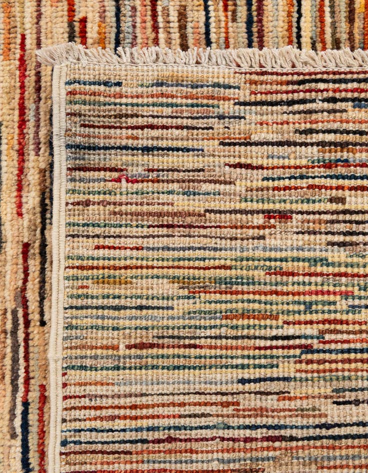 Detail image of  6' 6 x 9' 5  Hand Knotted Modern Ziegler Rug