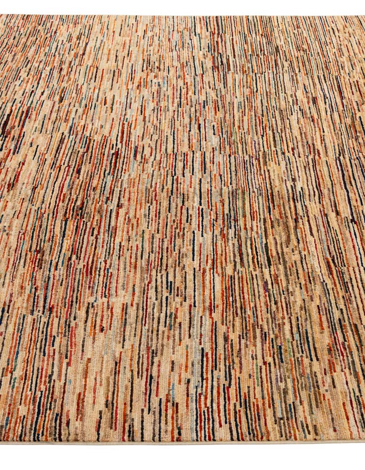 Detail image of  6' 6 x 9' 5  Hand Knotted Modern Ziegler Rug