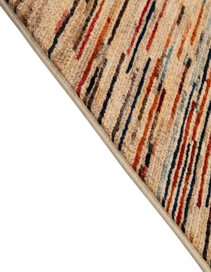 Detail image of  6' 6 x 9' 5  Hand Knotted Modern Ziegler Rug