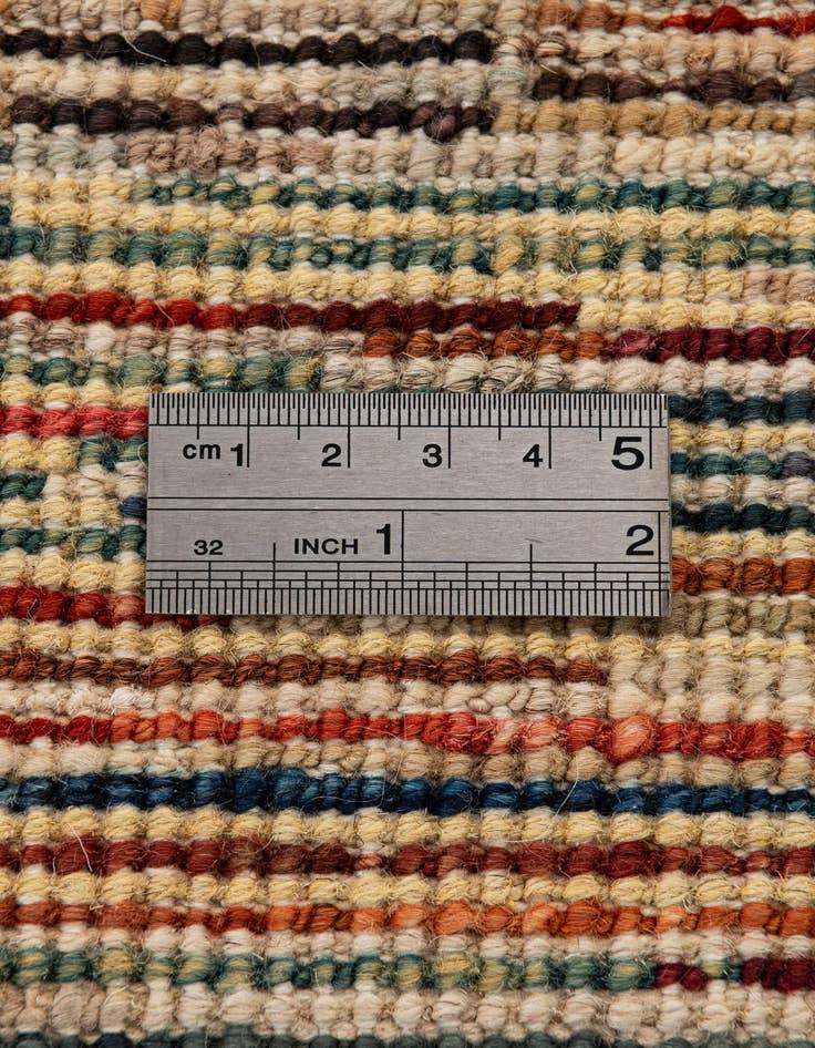 Detail image of  6' 6 x 9' 5  Hand Knotted Modern Ziegler Rug