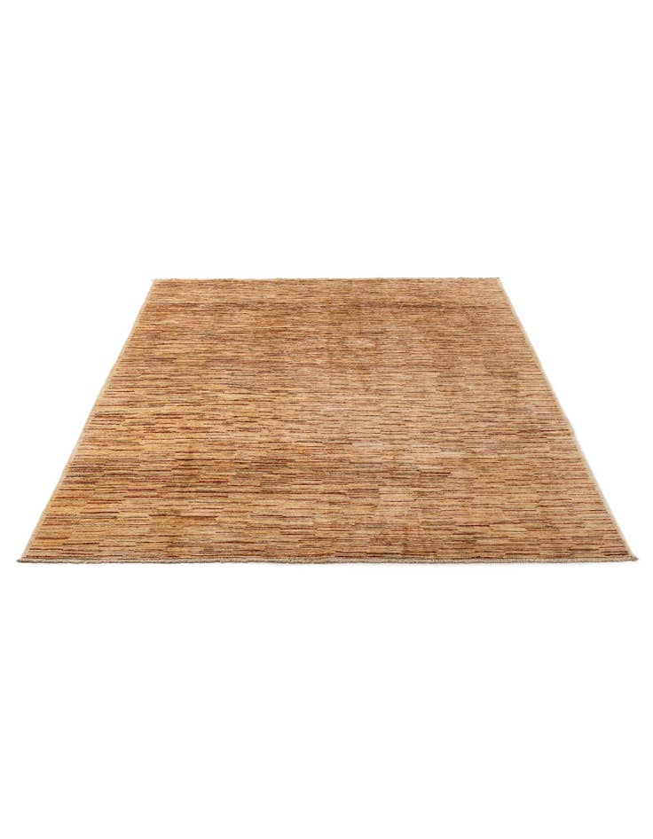 Detail image of  6' 8 x 9' 5  Hand Knotted Modern Ziegler Rug