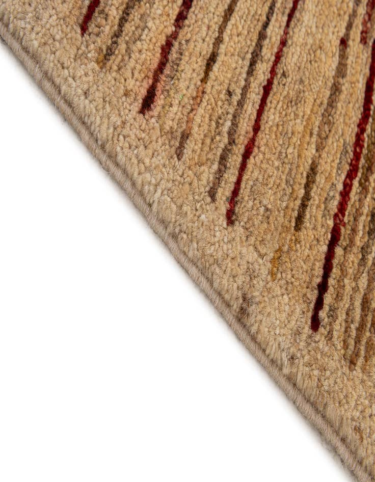 Detail image of  6' 8 x 9' 5  Hand Knotted Modern Ziegler Rug