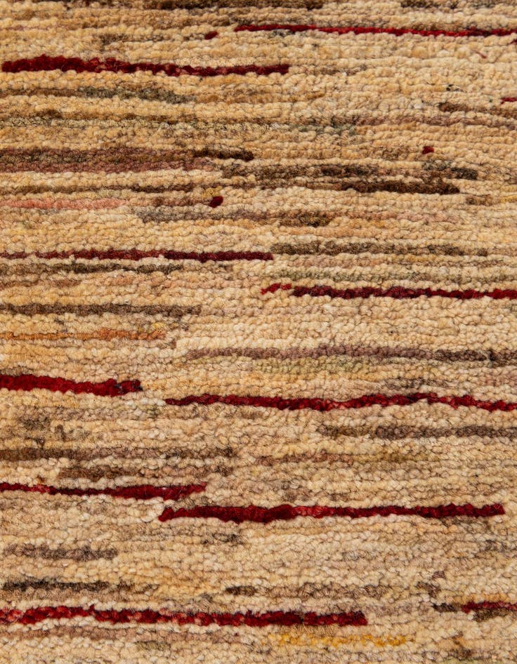 Detail image of  6' 8 x 9' 5  Hand Knotted Modern Ziegler Rug