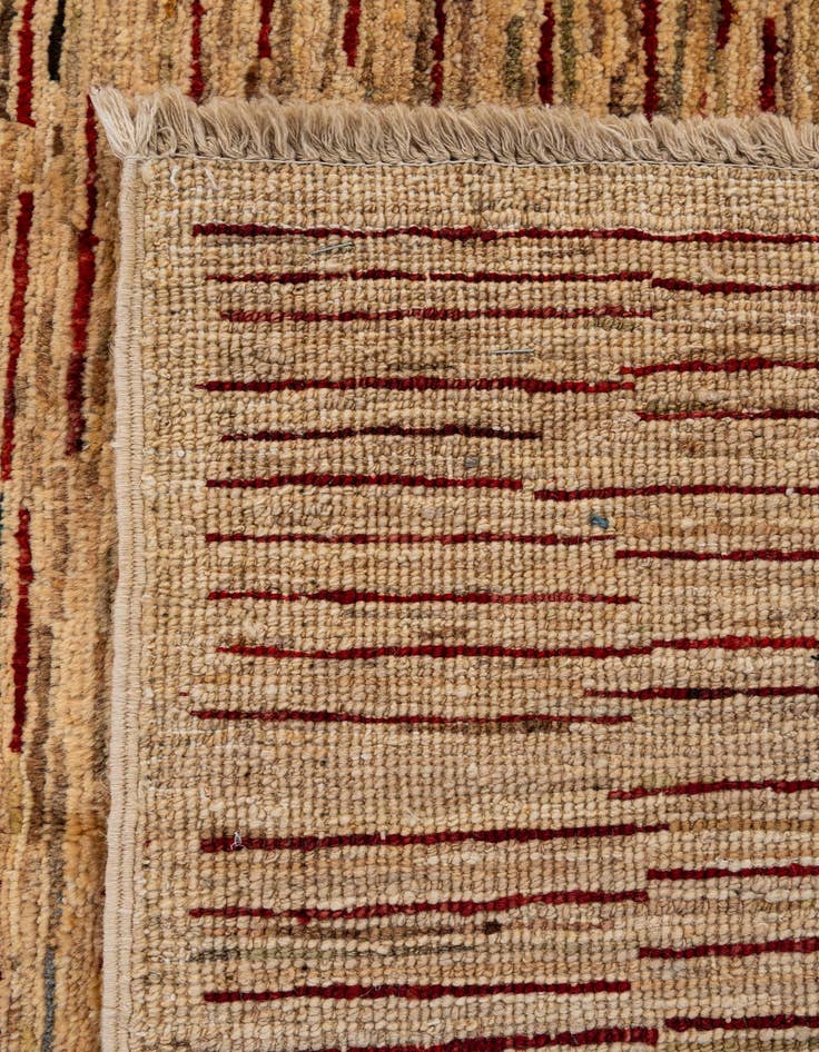 Detail image of  6' 8 x 9' 5  Hand Knotted Modern Ziegler Rug