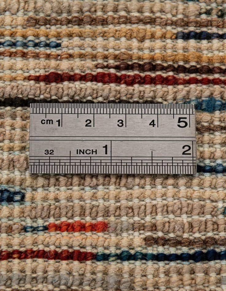 Detail image of  6' 6 x 9' 7  Hand Knotted Modern Ziegler Rug