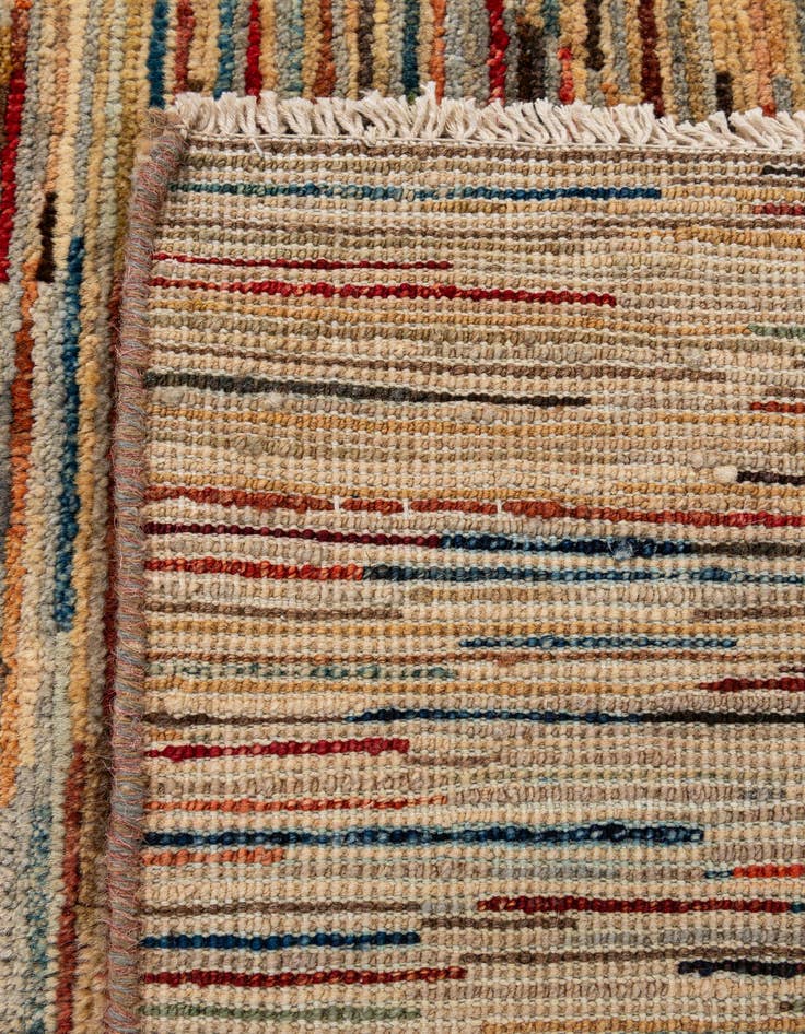 Detail image of  6' 6 x 9' 7  Hand Knotted Modern Ziegler Rug